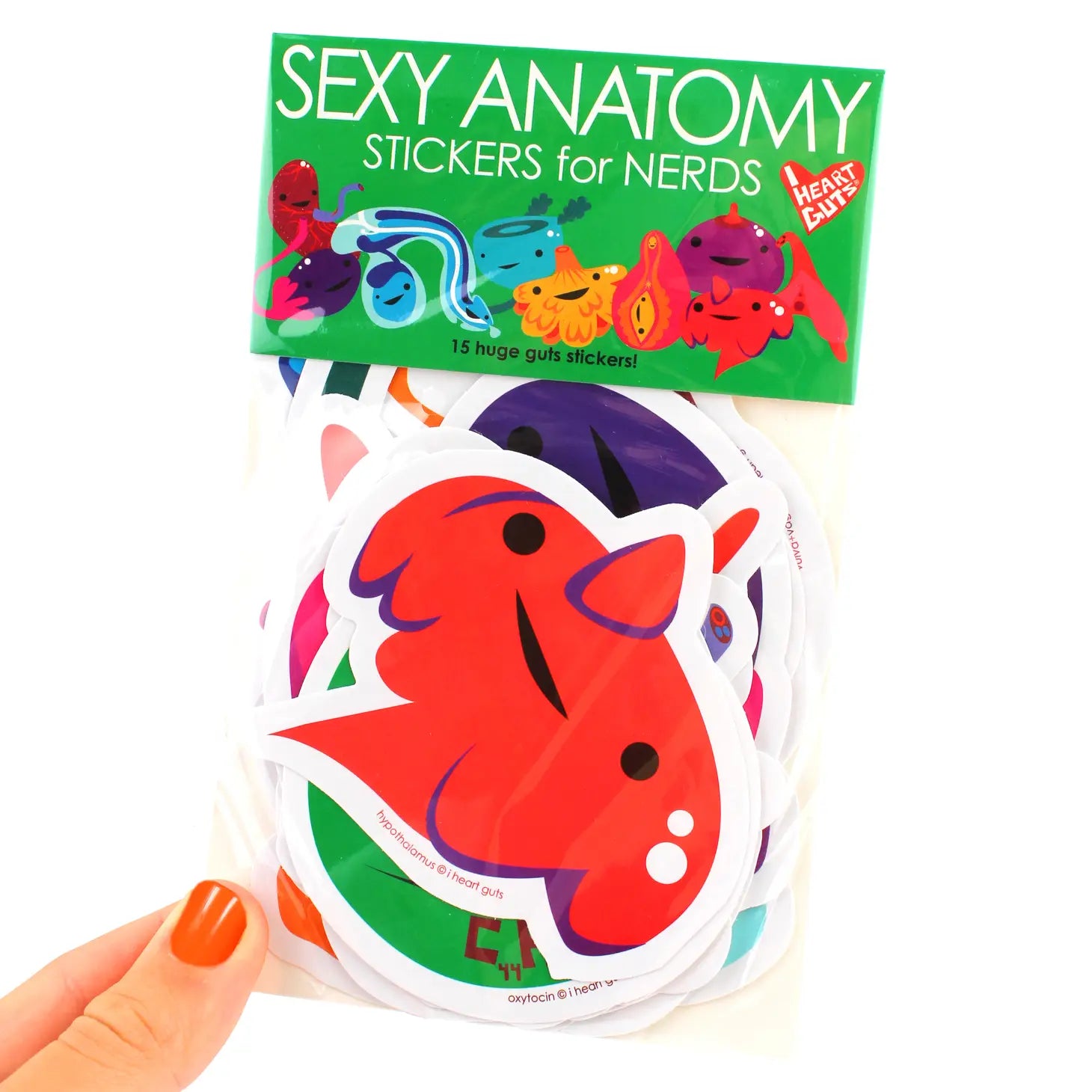 Sexy Anatomy Sticker Set