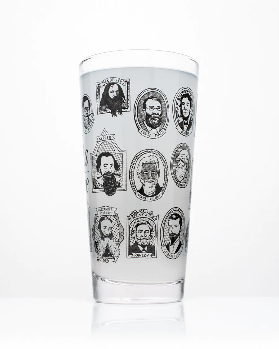 Beer glass "Great Beards of Science"