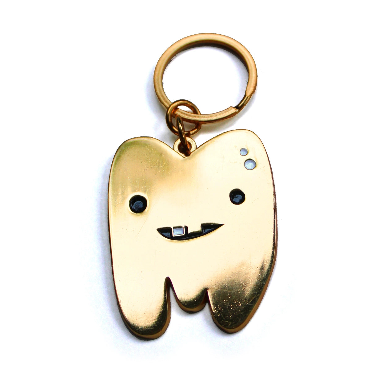 Keychain gold tooth - You can't handle the tooth!