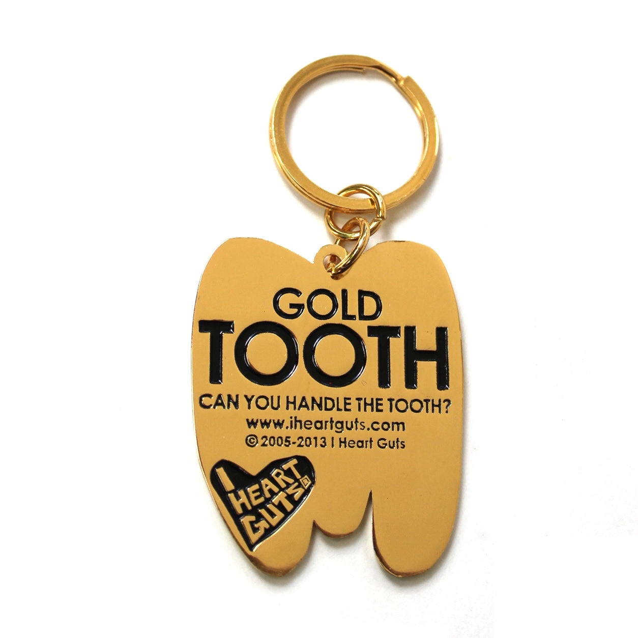 Keychain gold tooth - You can't handle the tooth!
