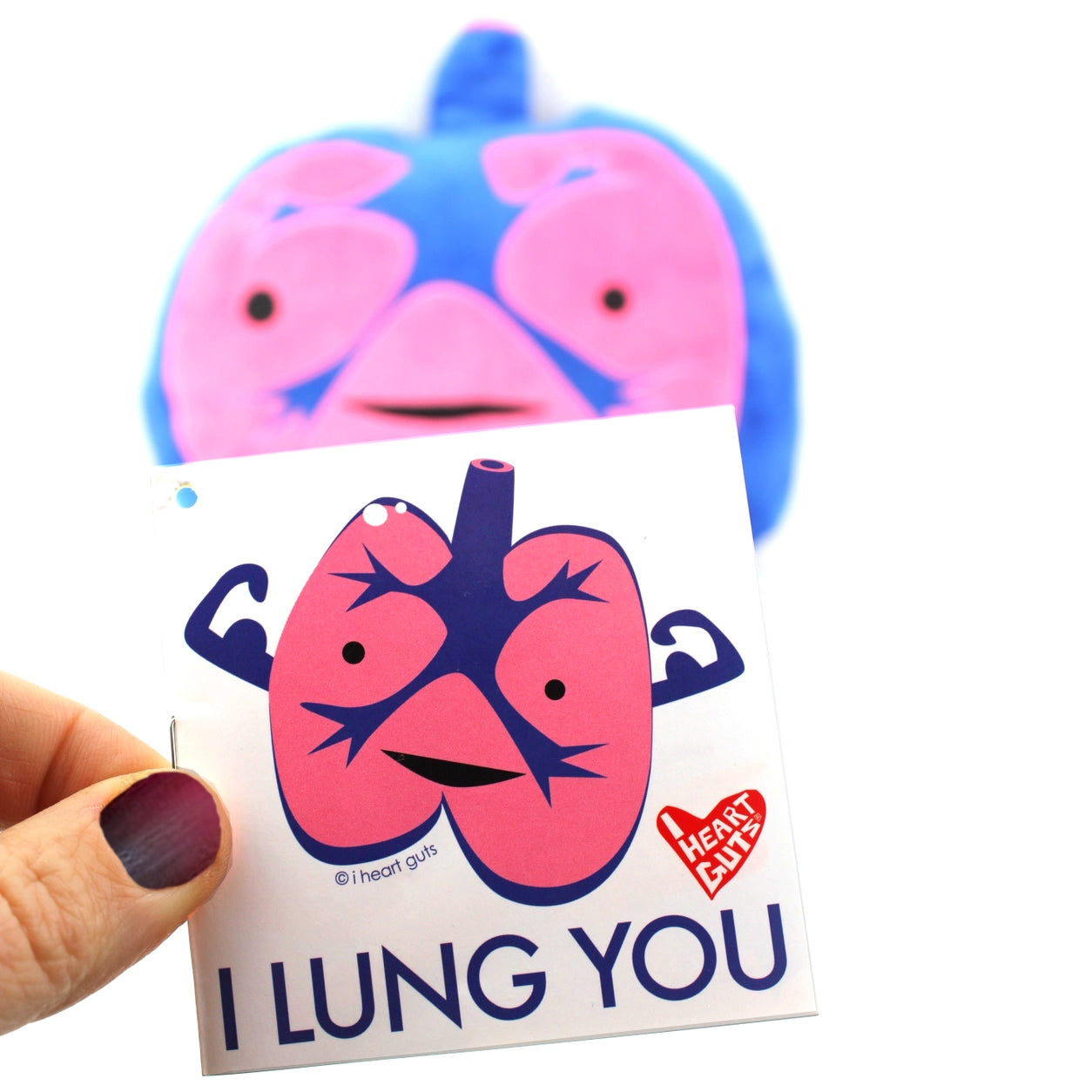plushie lungs - I lung for you