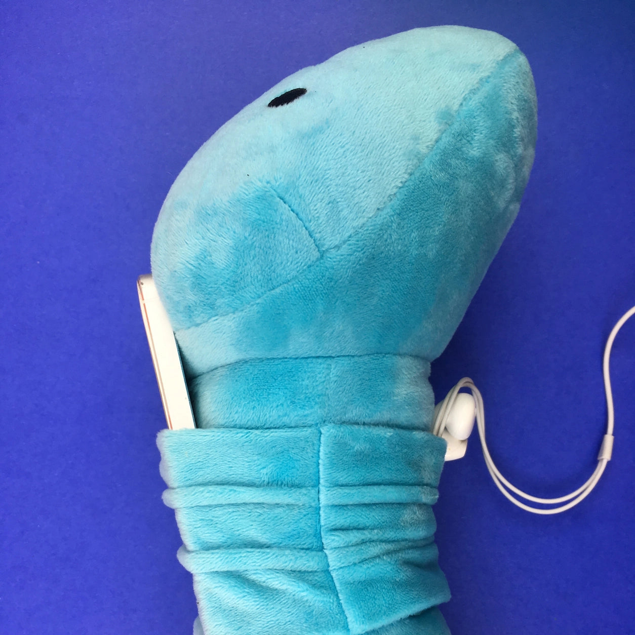 plushie/neck pad penis with foreskin pouch