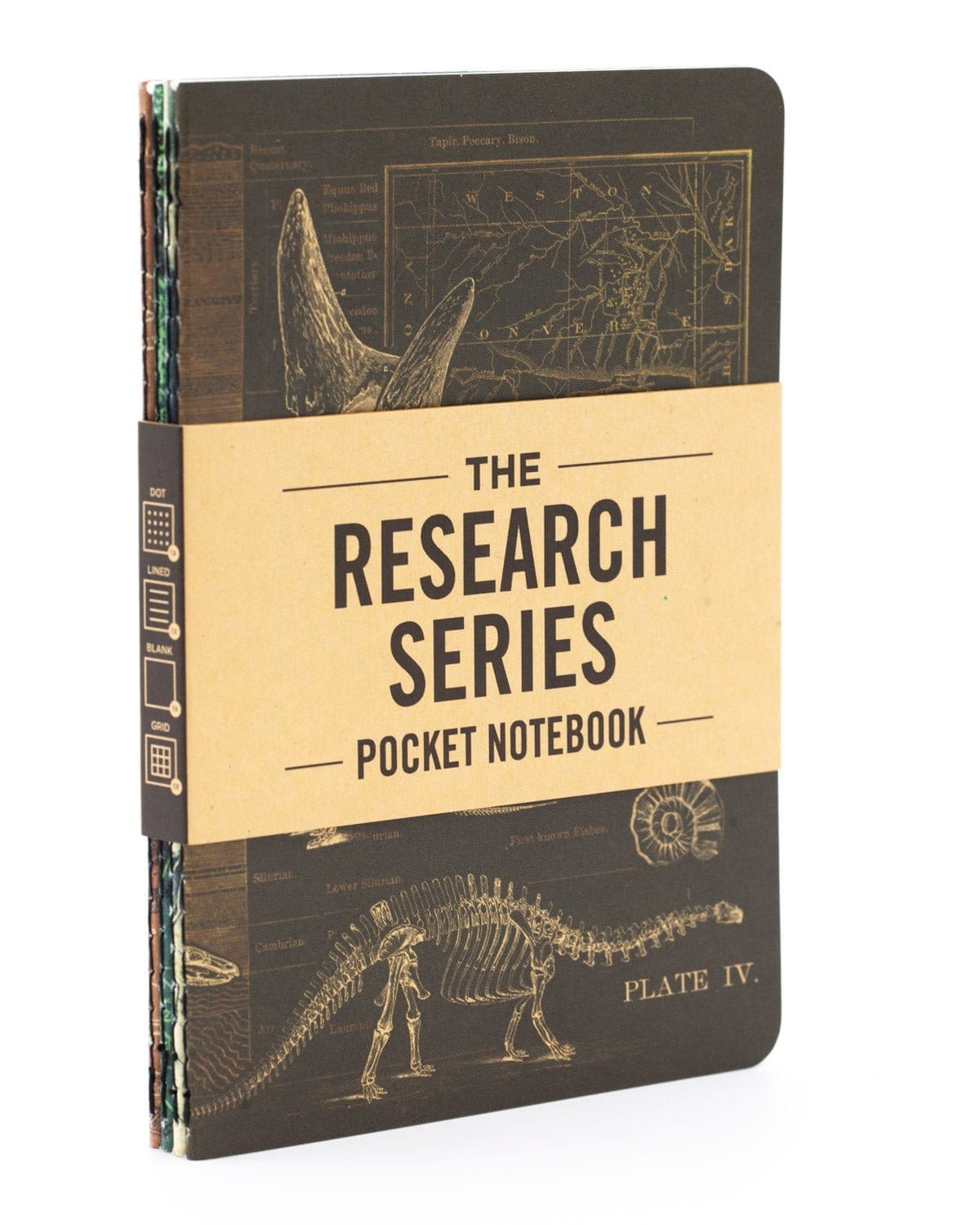 Set of pocket notebooks earth science