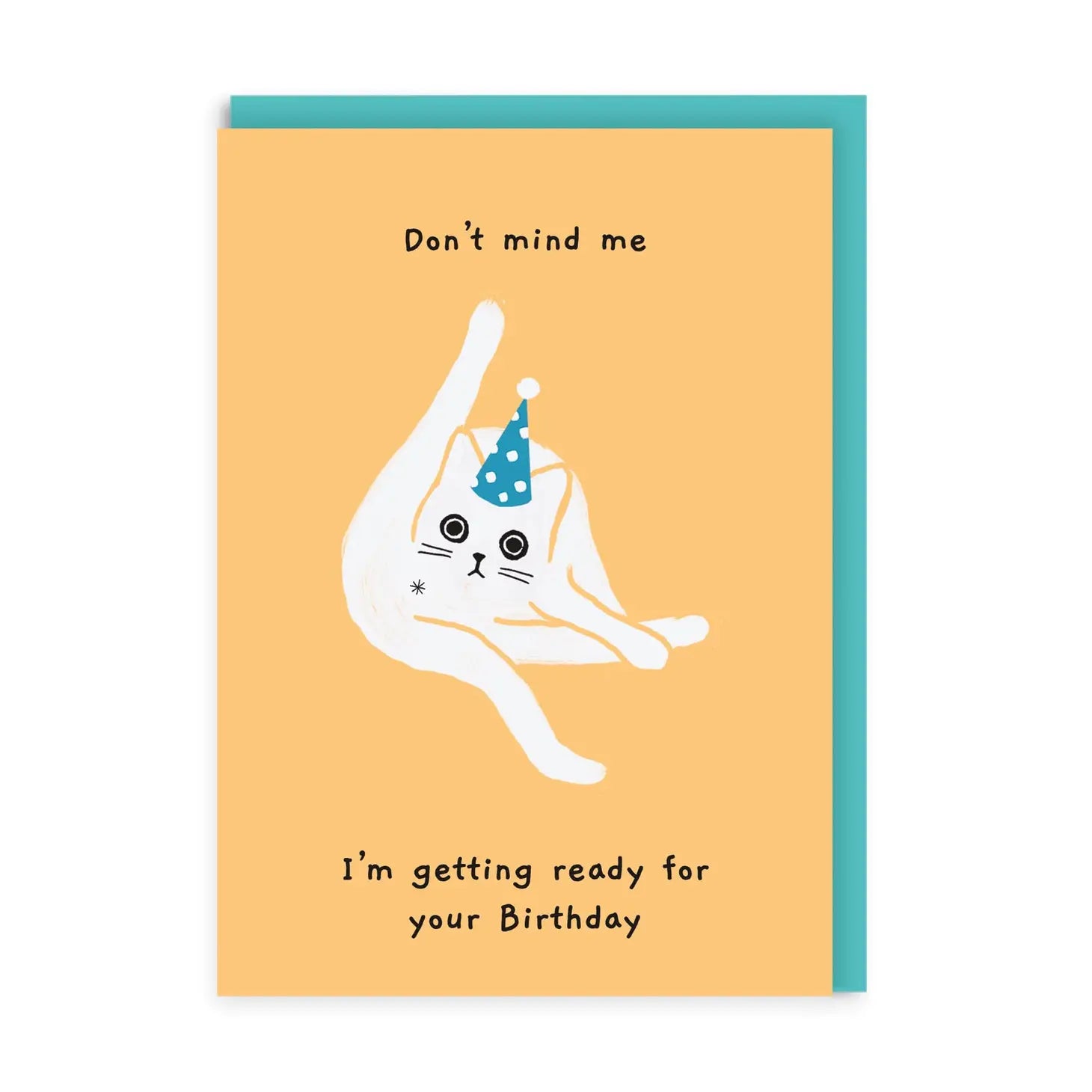 Greeting Card "Getting Ready For Your Birthday"