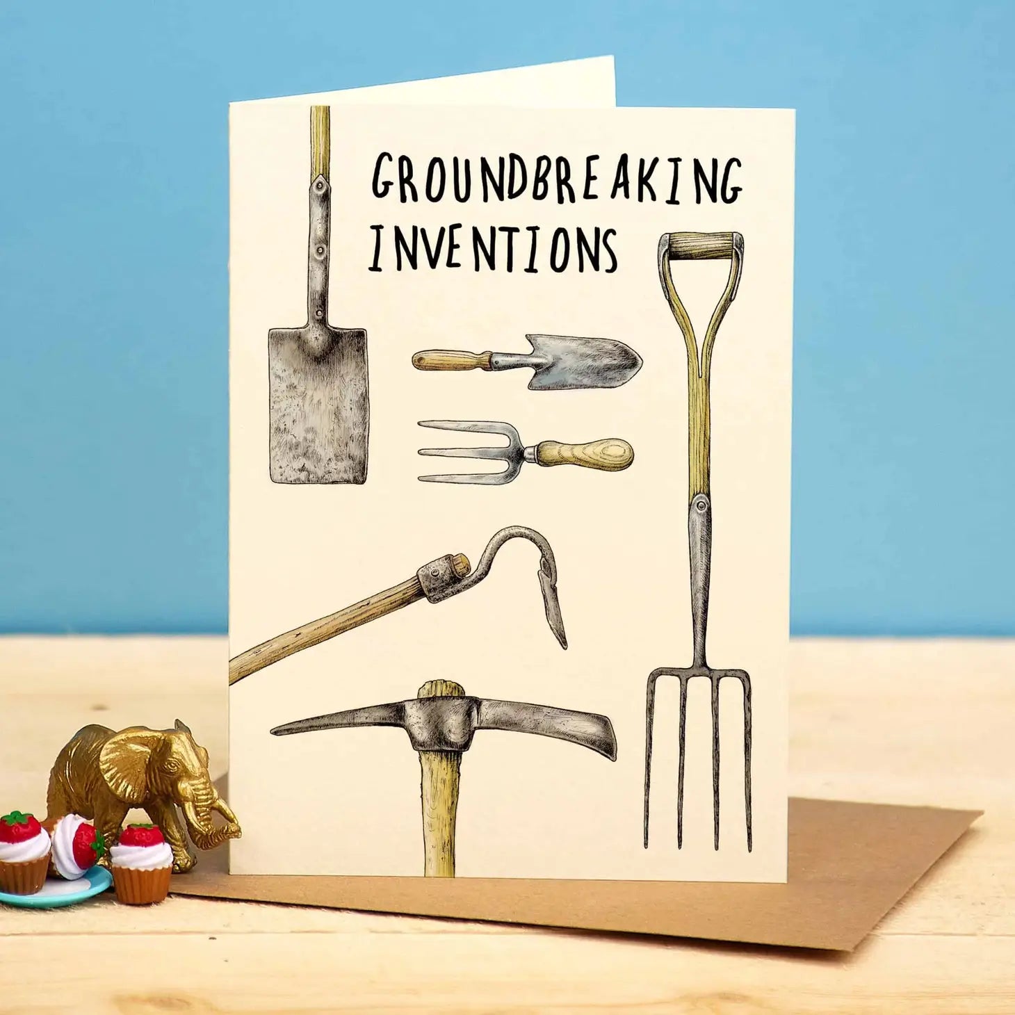 Greeting card "Groundbreaking Inventions"