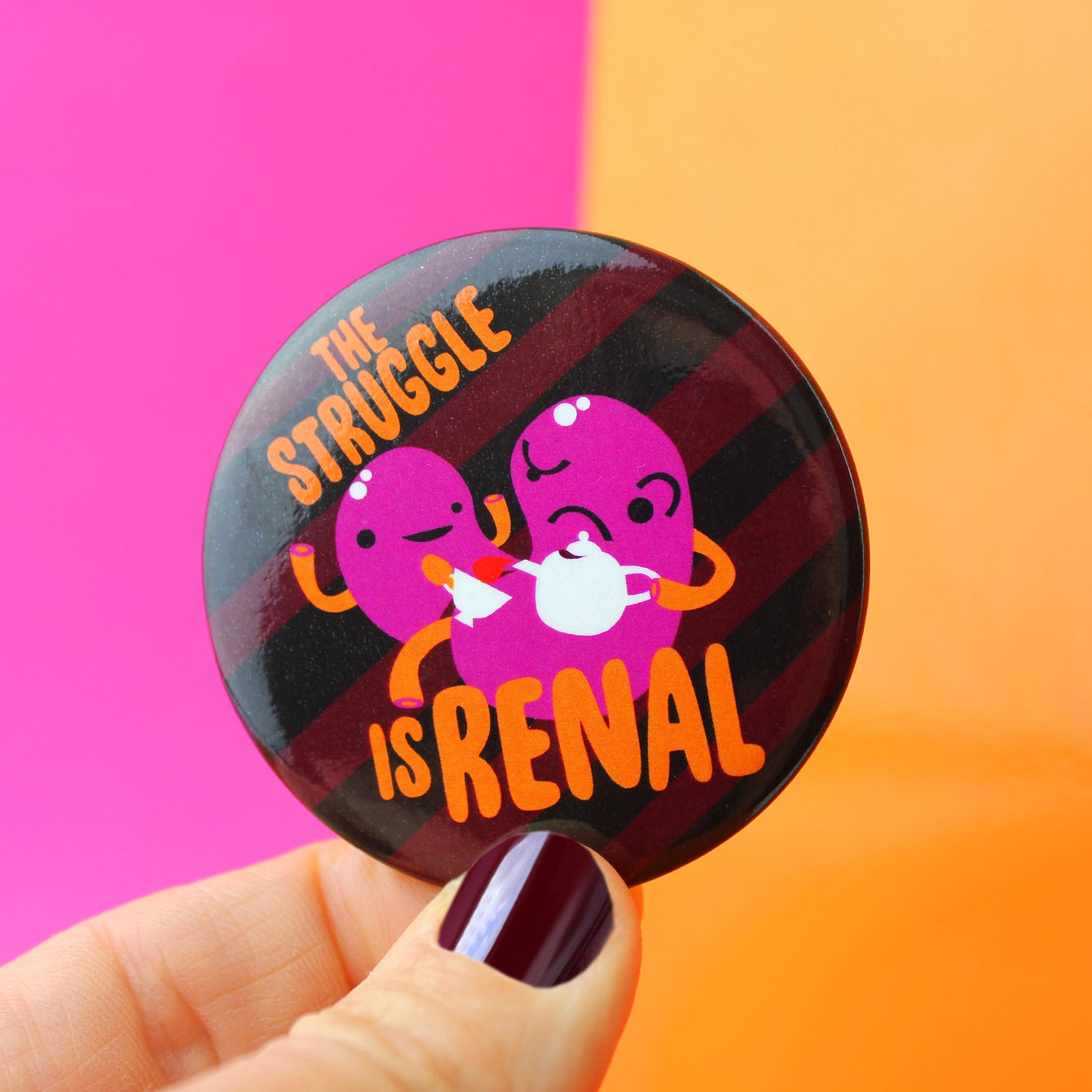 Magnet Kidneys - The Struggle Is Renal