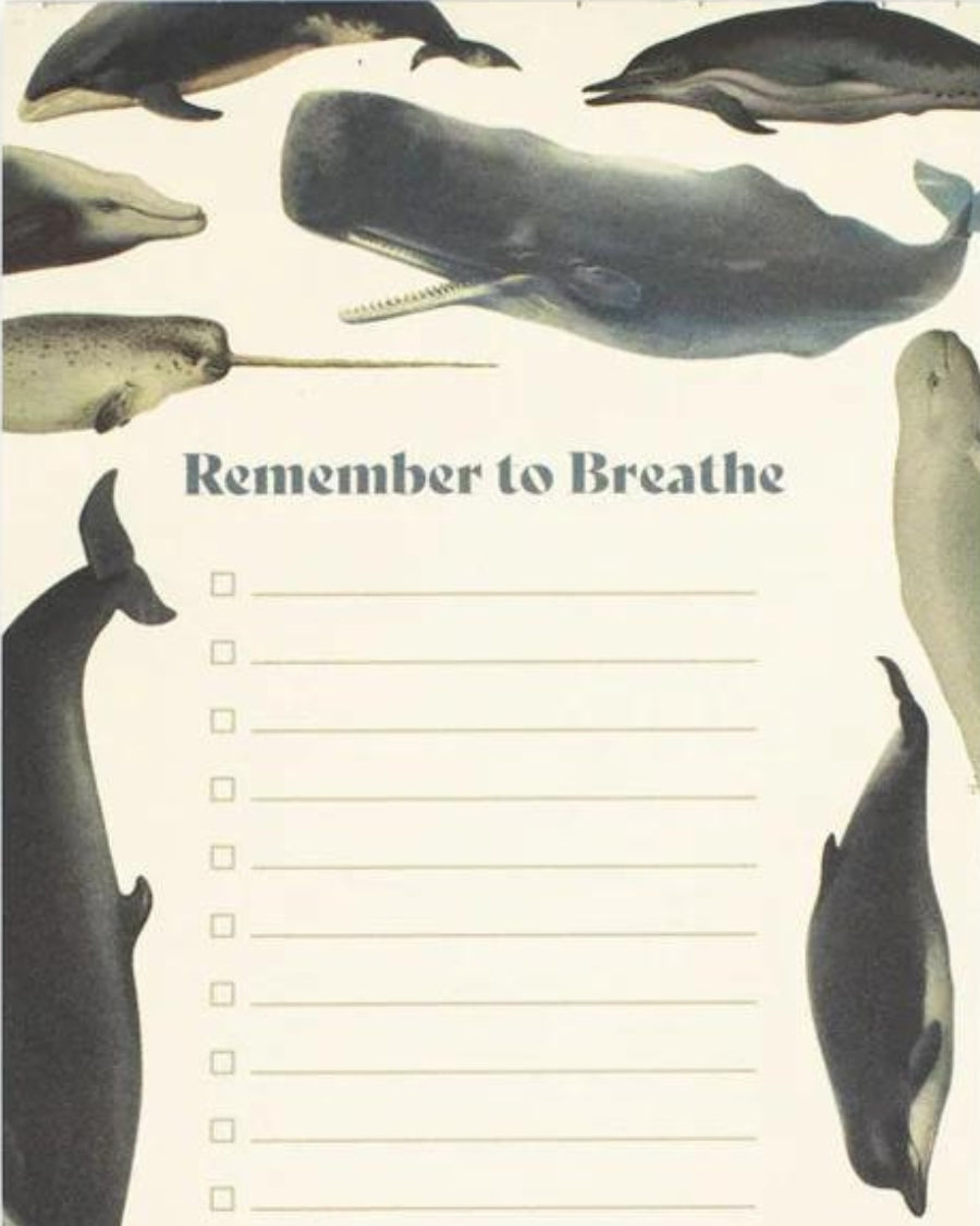 Task List Whales - Remember To Breathe