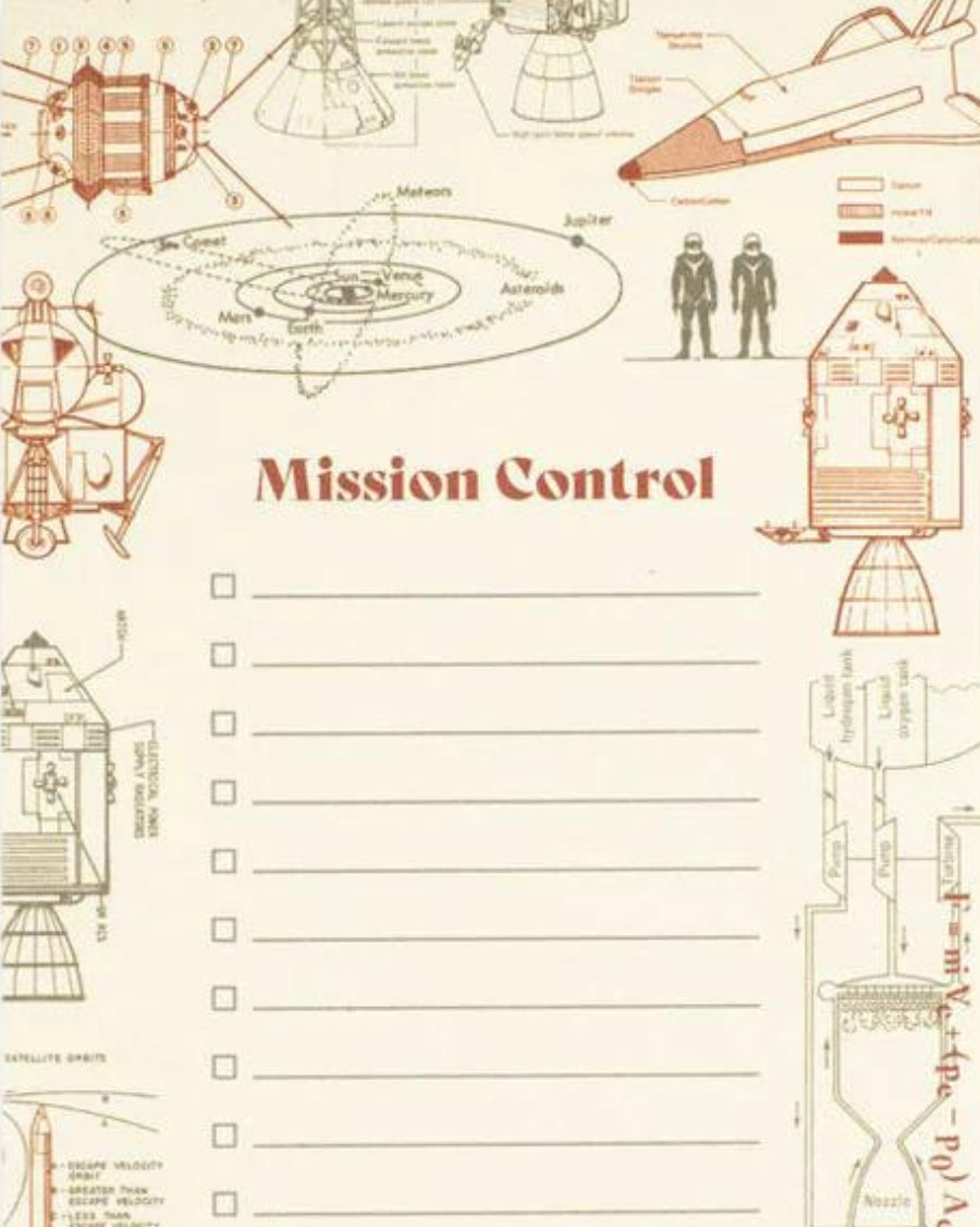 Missile Task List - Mission Control