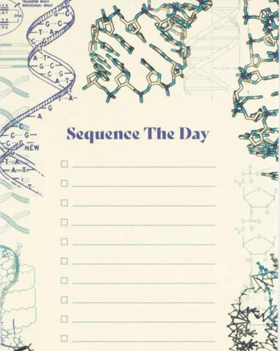 Task List Genetics & DNA - Sequence The Day