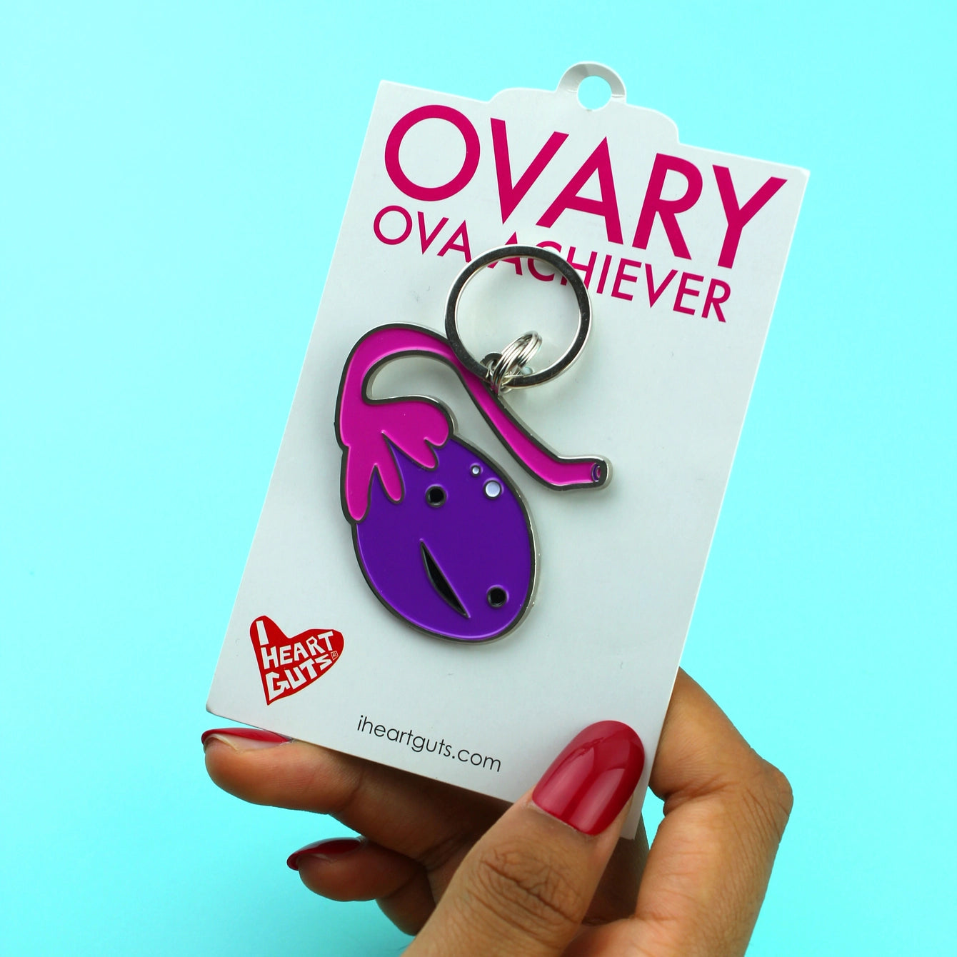 Keychain Ovary - Ova Achiever