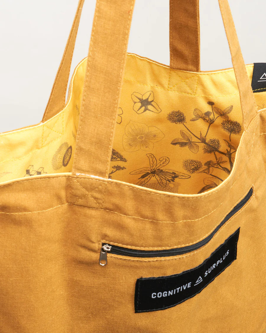 Shoulder bag honey bee (yellow)