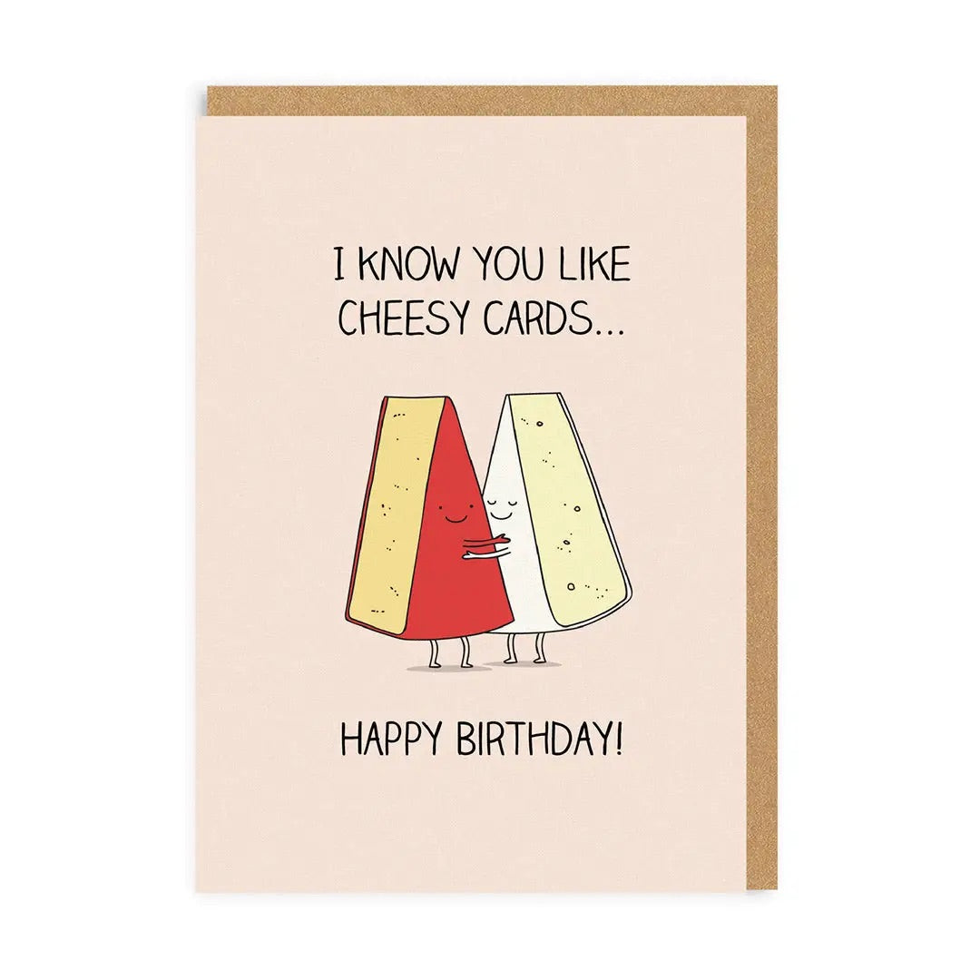 Greeting card "Cheesy Card" - Fairy Positron