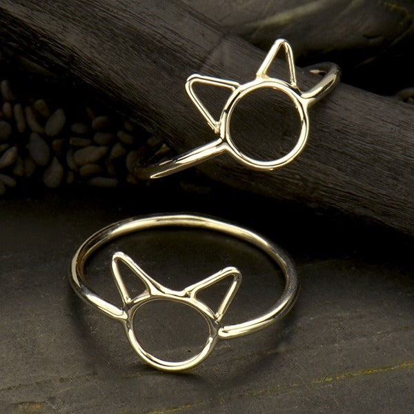 Silver ring cat - Fairy Positron