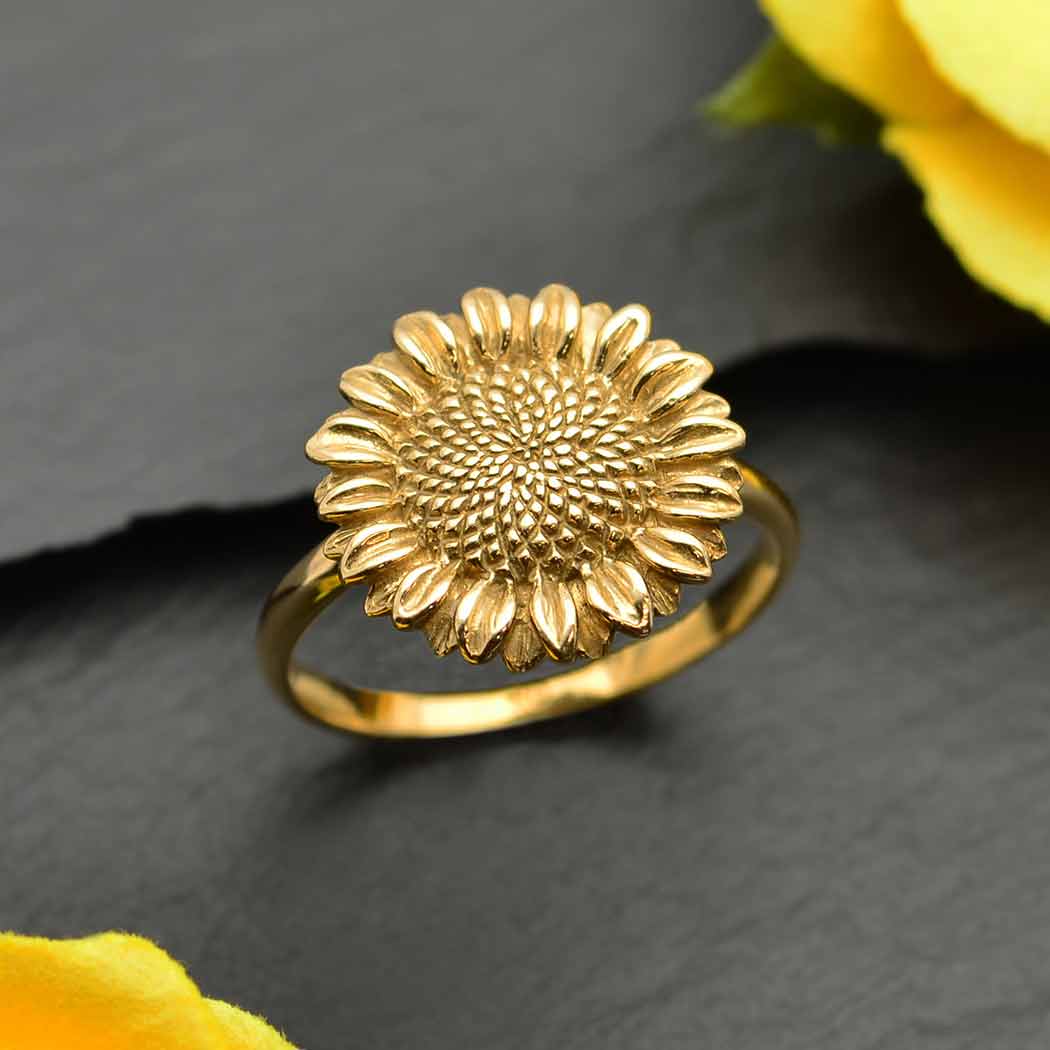 Bronze ring sunflower - Fairy Positron