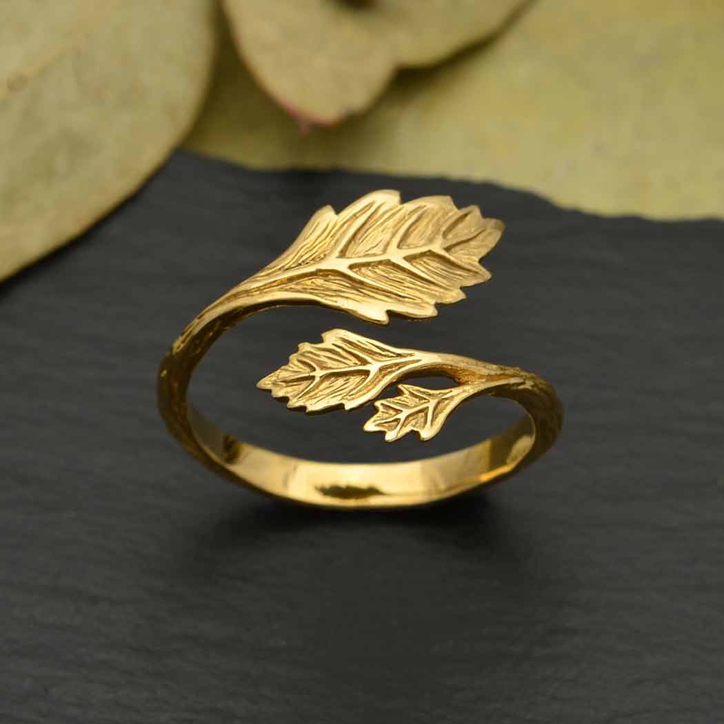 Bronze ring leaves - Fairy Positron