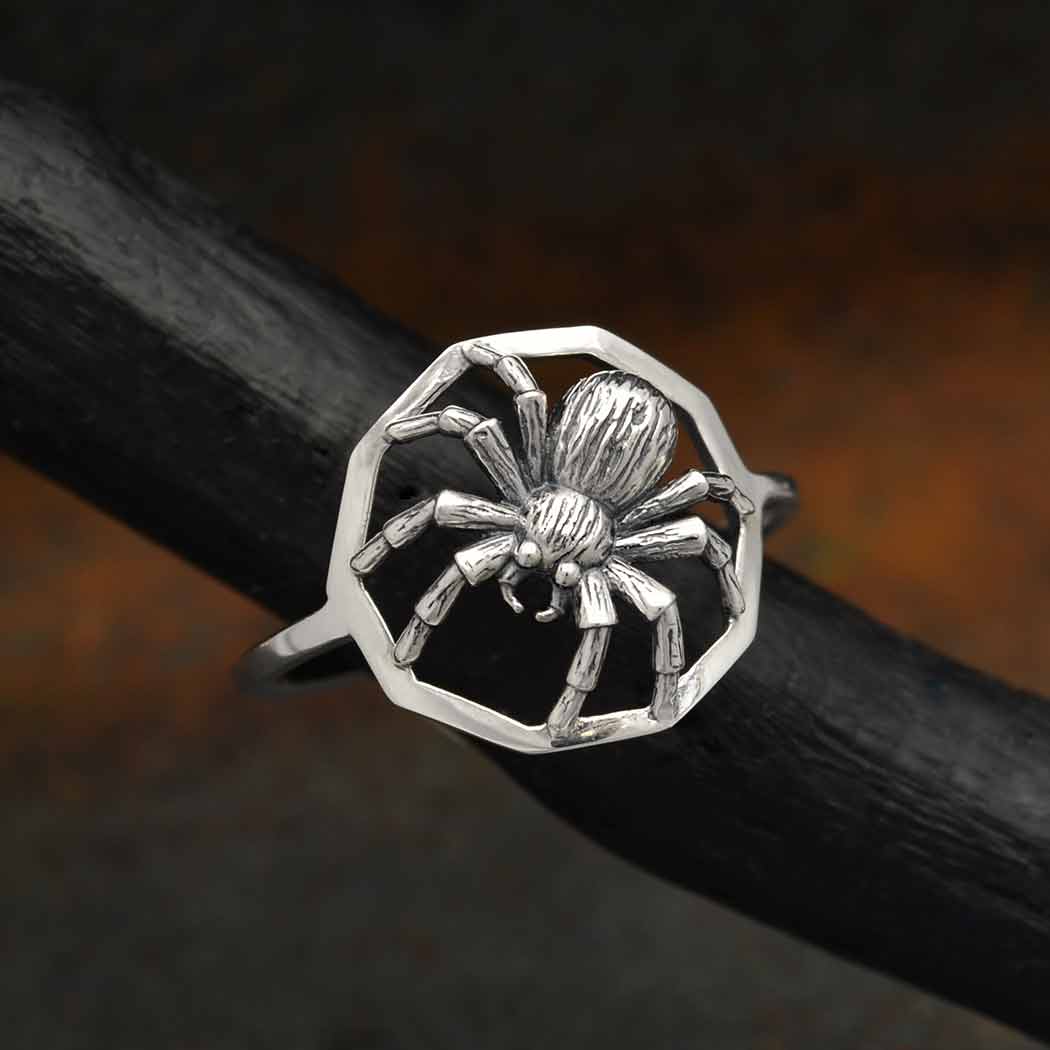 Silver ring spider - Fairy Positron