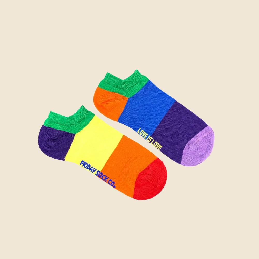 Ankle socks rainbow (love is love) - Fairy Positron