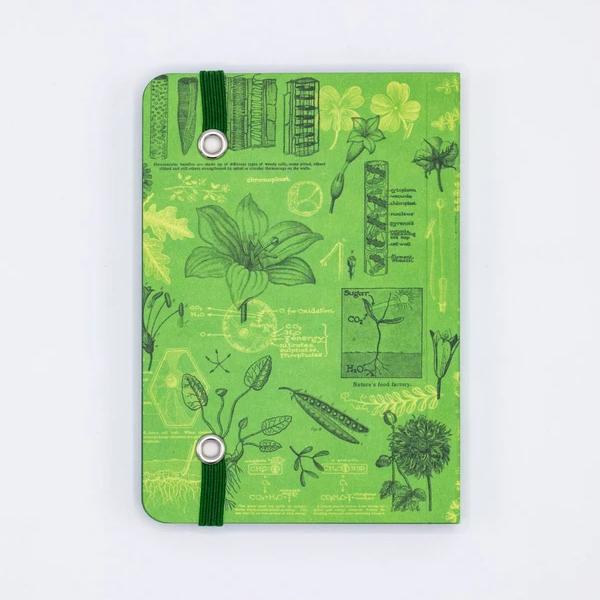 Mini notebook "Botanical Reverie" -. Fairy Positron