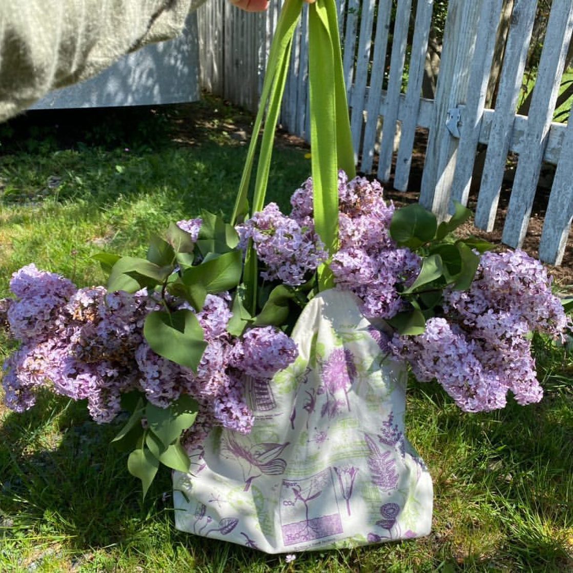 Shoulder bag botanical plants - Fairy Positron