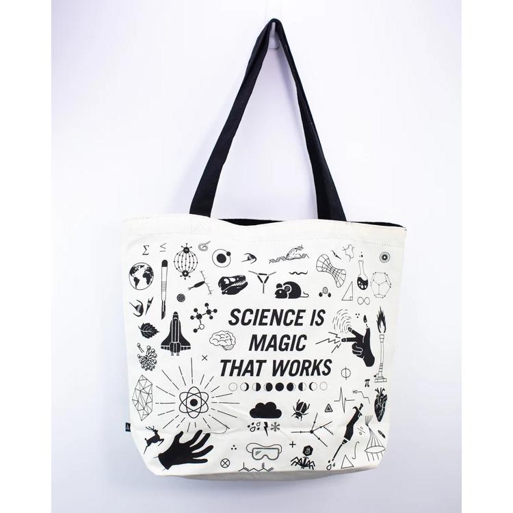 Shoulder bag "Science is magic that works" - Fairy Positron