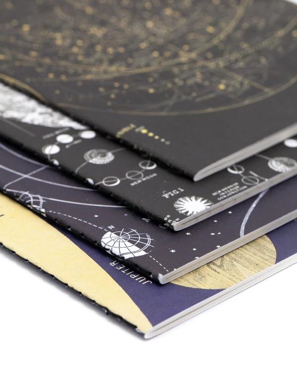 Set of pocket notebooks astronomy - Fairy Positron