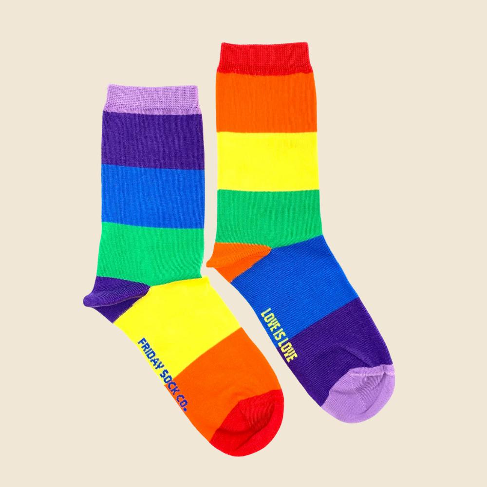 socks rainbow (love is love) - Fairy Positron