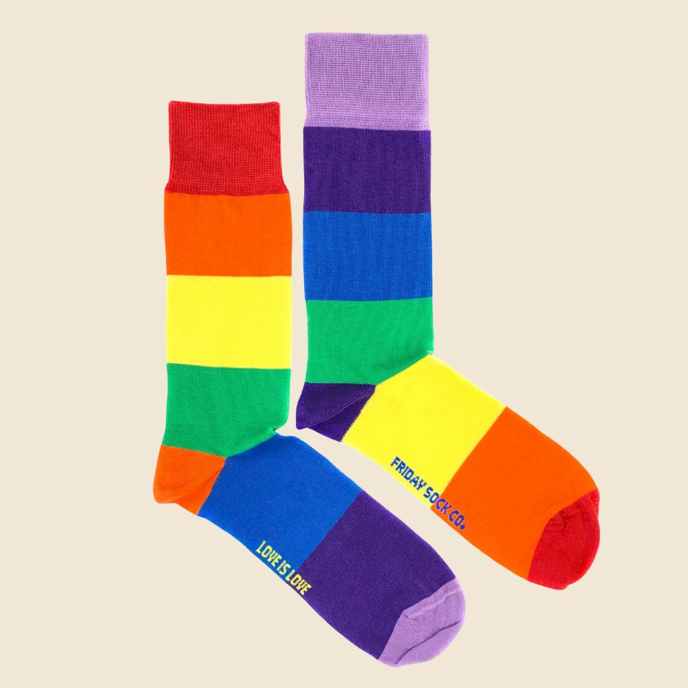 socks rainbow (love is love) - Fairy Positron