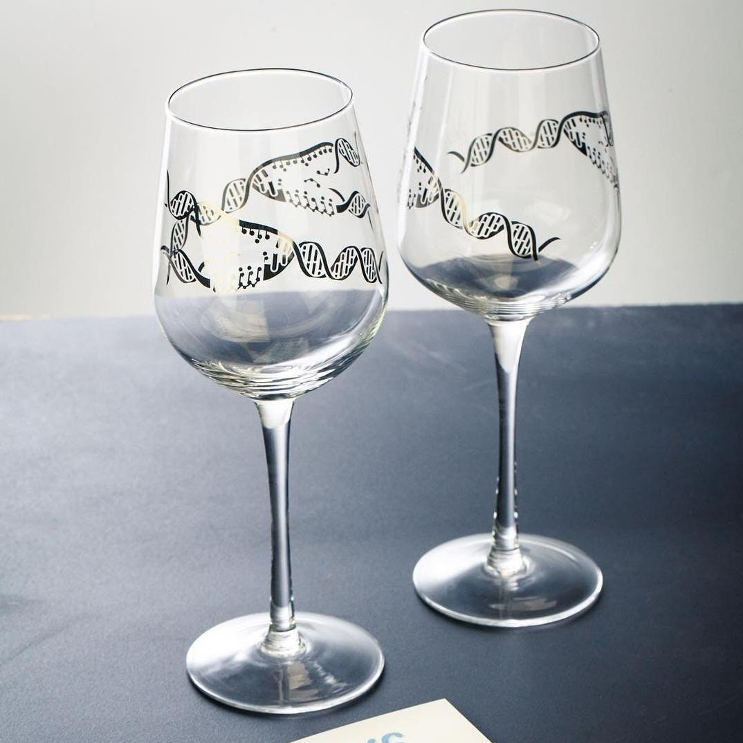 Wine glass DNA replication - Fairy Positron