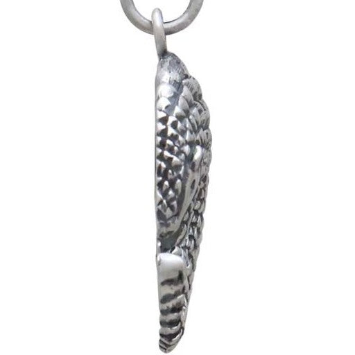 Silver necklace pangolin - Fairy Positron
