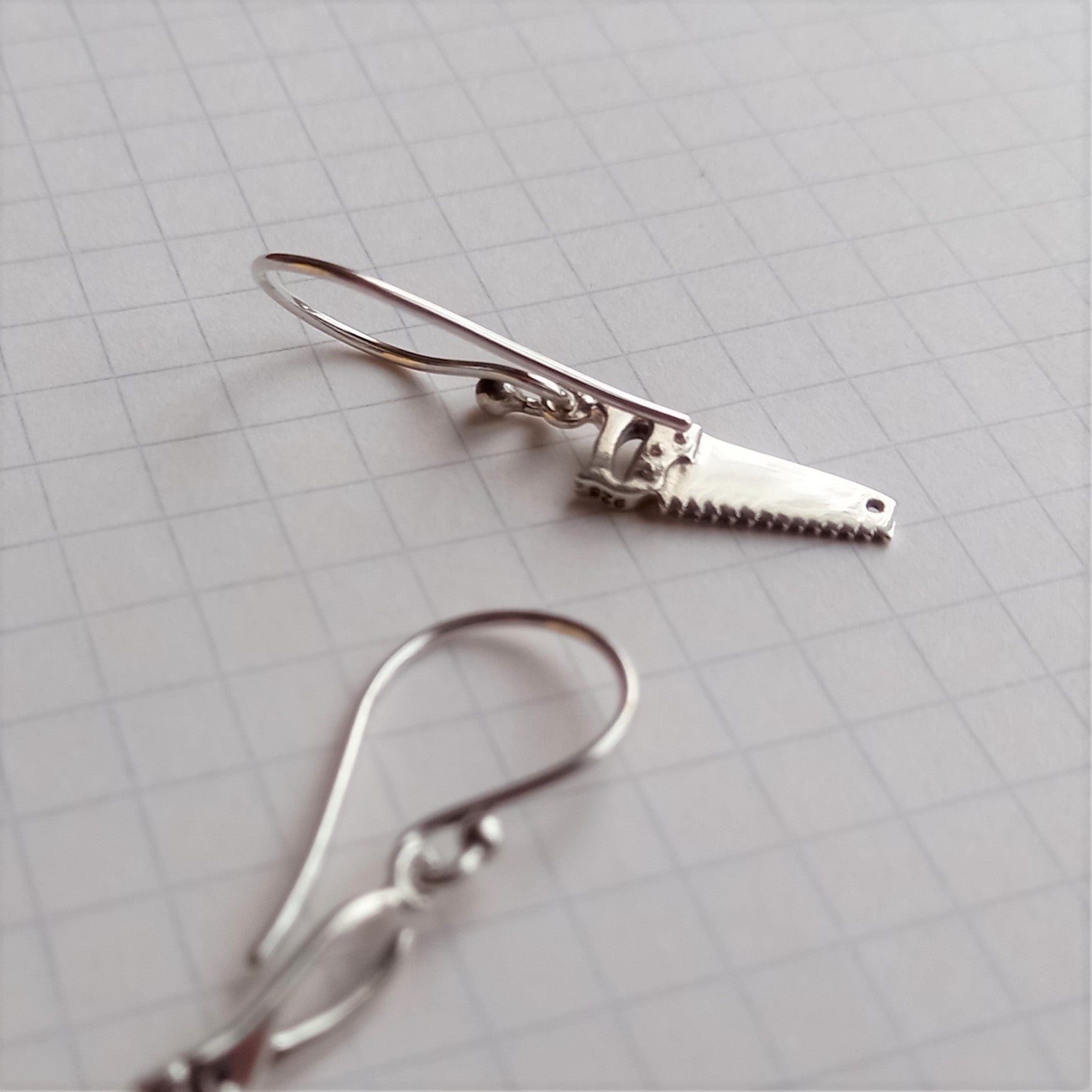 Silver earrings tool mix & match - Fairy Positron