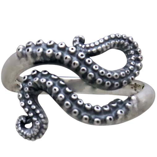 Silver ring octopus arms - Fairy Positron